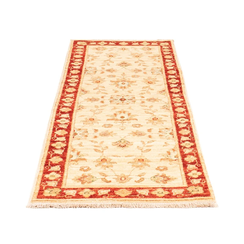 Ziegler Teppich 48x147cm - Orientteppich - beige