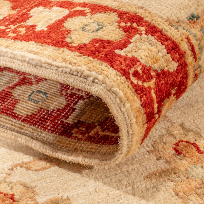 Ziegler Teppich 49x144cm - Orientteppich - beige