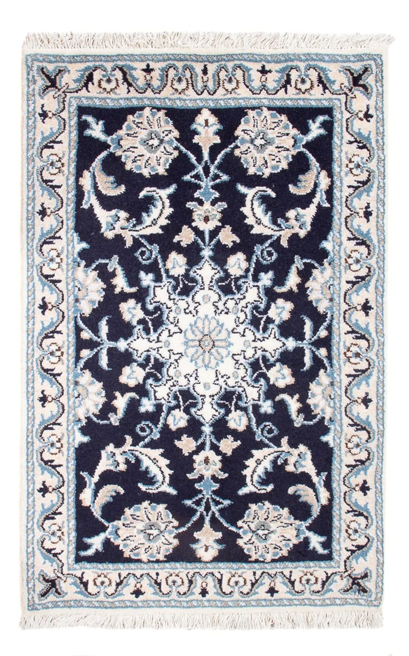 Nain - 9La Teppich 60x90cm - Perserteppich - dunkelblau