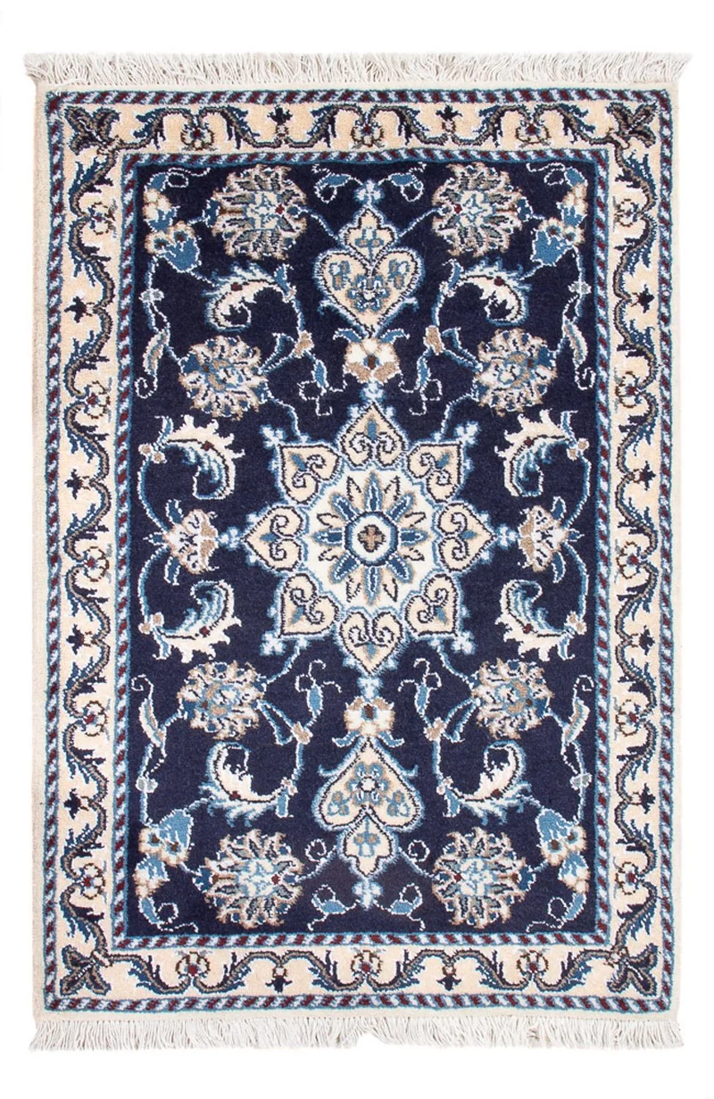 Nain - 9La Teppich 60x90cm - Perserteppich - blau