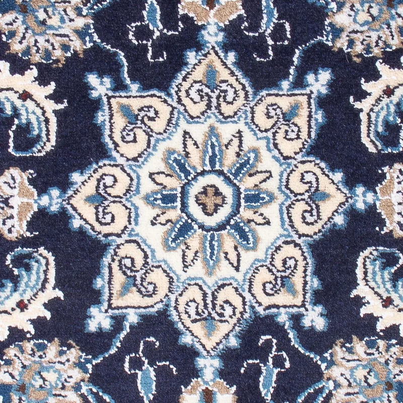 Nain - 9La Teppich 60x90cm - Perserteppich - blau