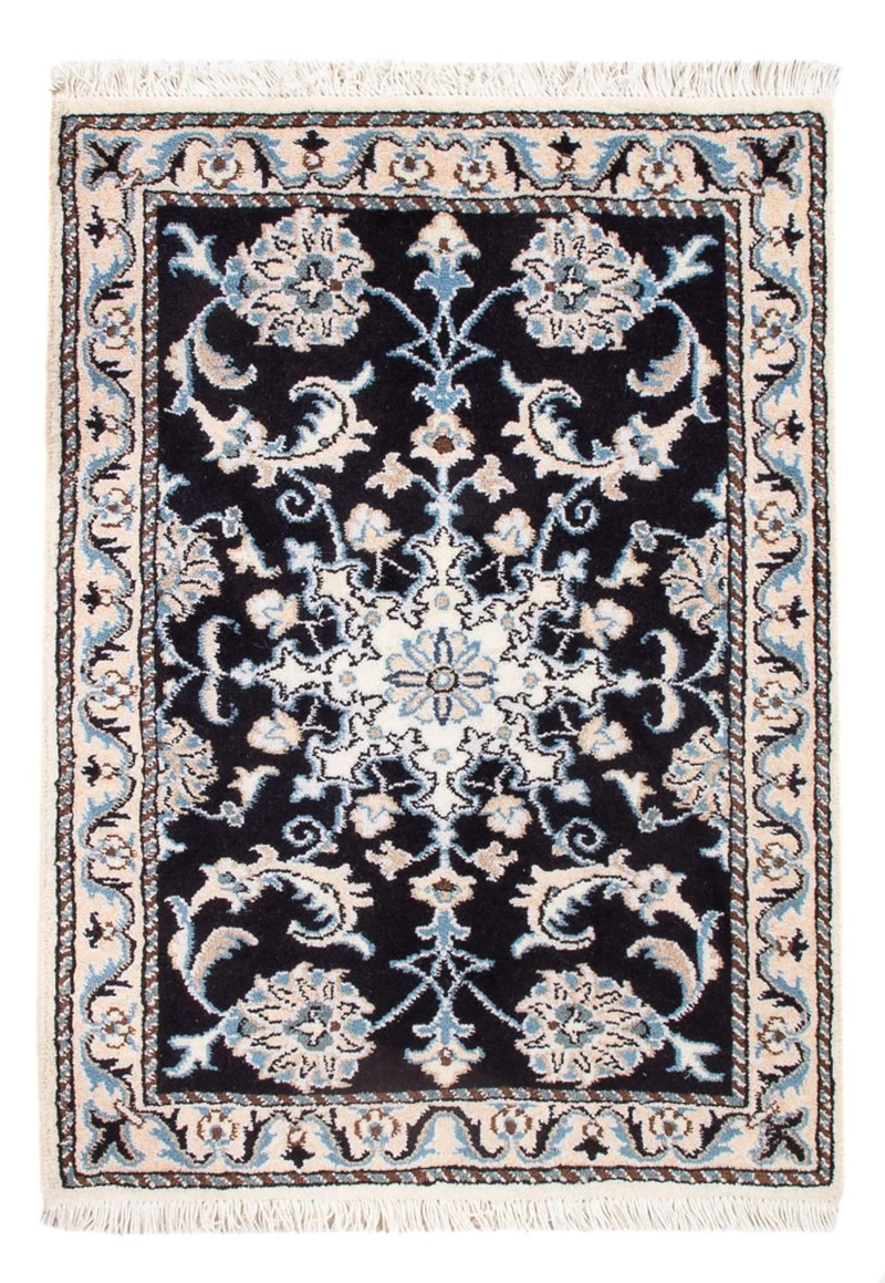 Nain - 9La Teppich 60x90cm - Perserteppich - dunkelblau