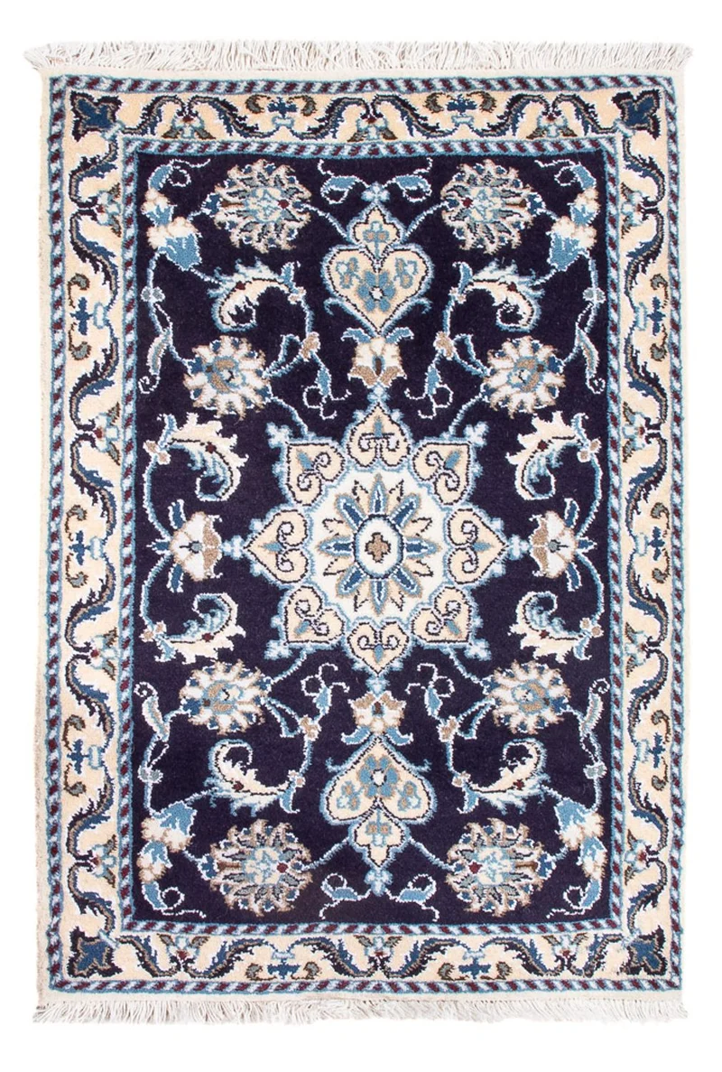 Nain - 9La Teppich 60x90cm - Perserteppich - dunkelblau