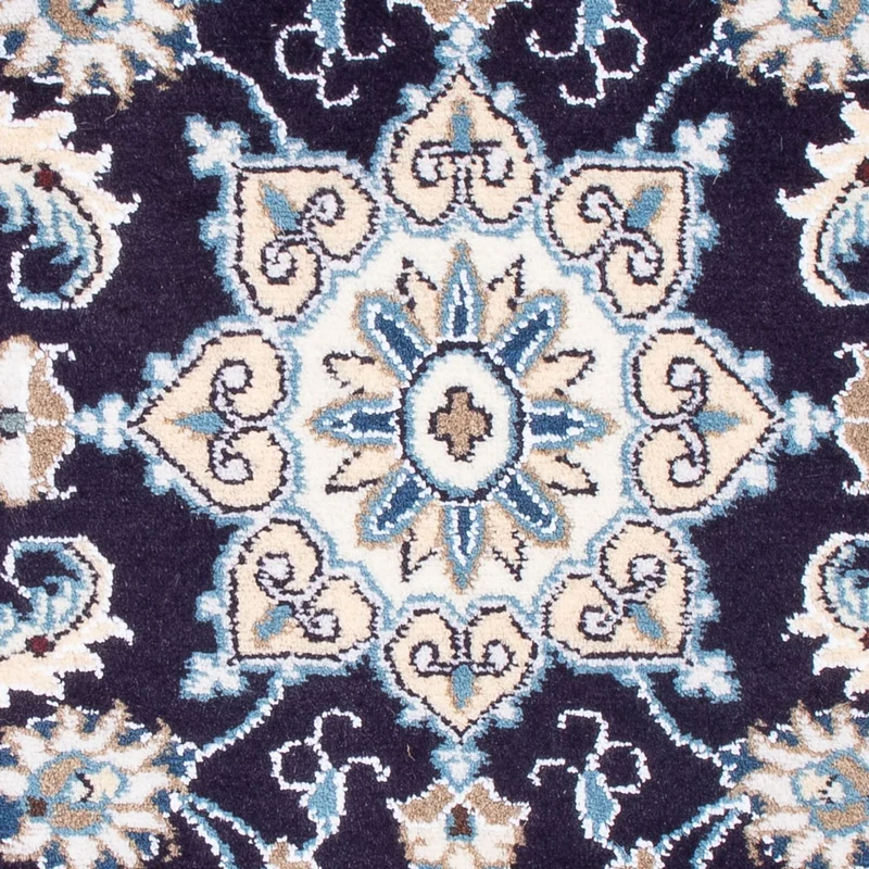 Nain - 9La Teppich 60x90cm - Perserteppich - dunkelblau