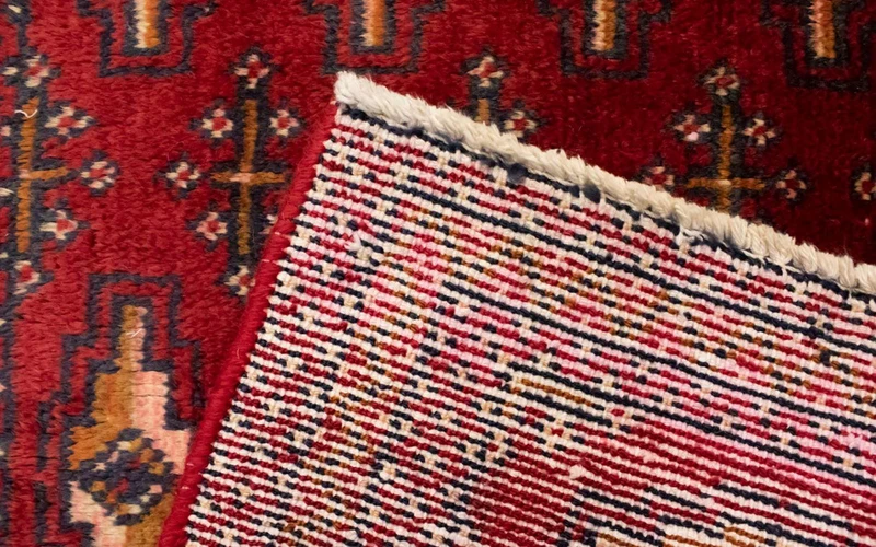Turkaman Teppich 60x130cm - Orientteppich - rot