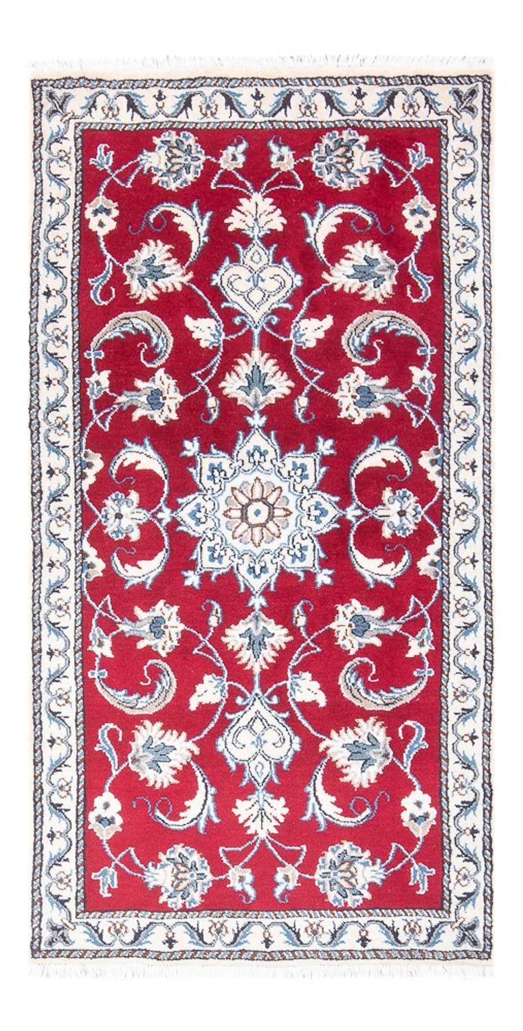 Nain Teppich 70x140cm - Perserteppich - rot