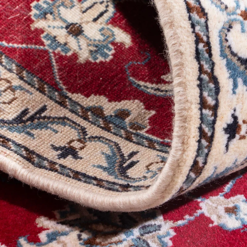 Nain Teppich 70x140cm - Perserteppich - rot