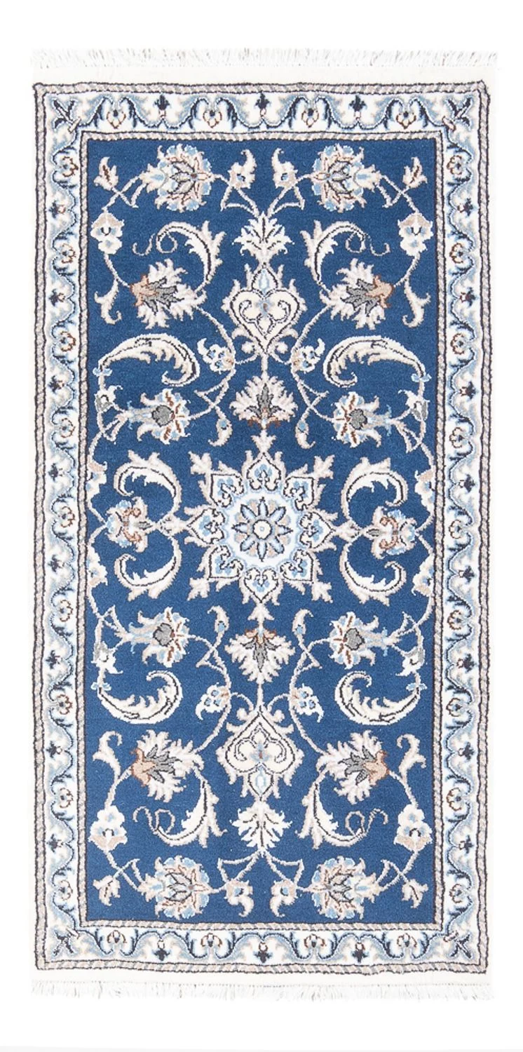 Nain Teppich 70x140cm - Perserteppich - blau