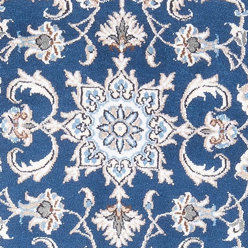 Nain Teppich 70x140cm - Perserteppich - blau