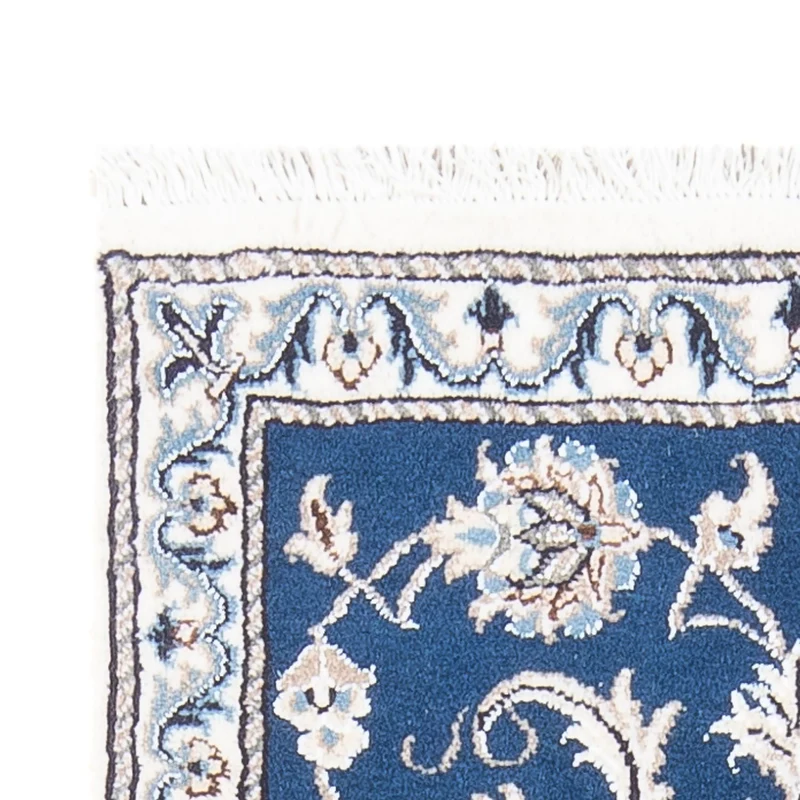 Nain Teppich 70x140cm - Perserteppich - blau