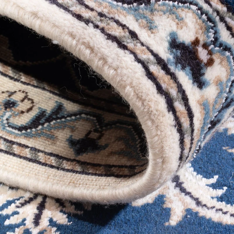 Nain Teppich 70x140cm - Perserteppich - blau
