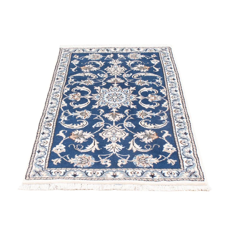 Nain Teppich 70x140cm - Perserteppich - blau