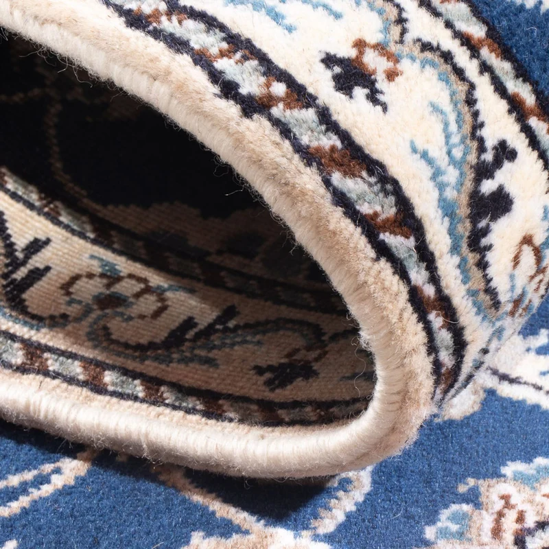 Nain Teppich 70x140cm - Perserteppich - blau