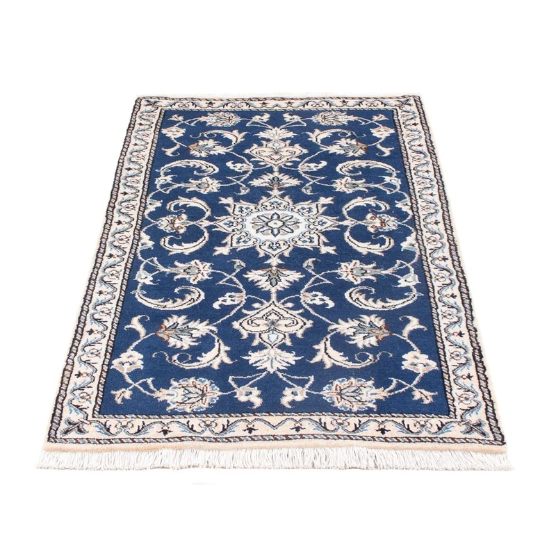 Nain Teppich 70x140cm - Perserteppich - blau