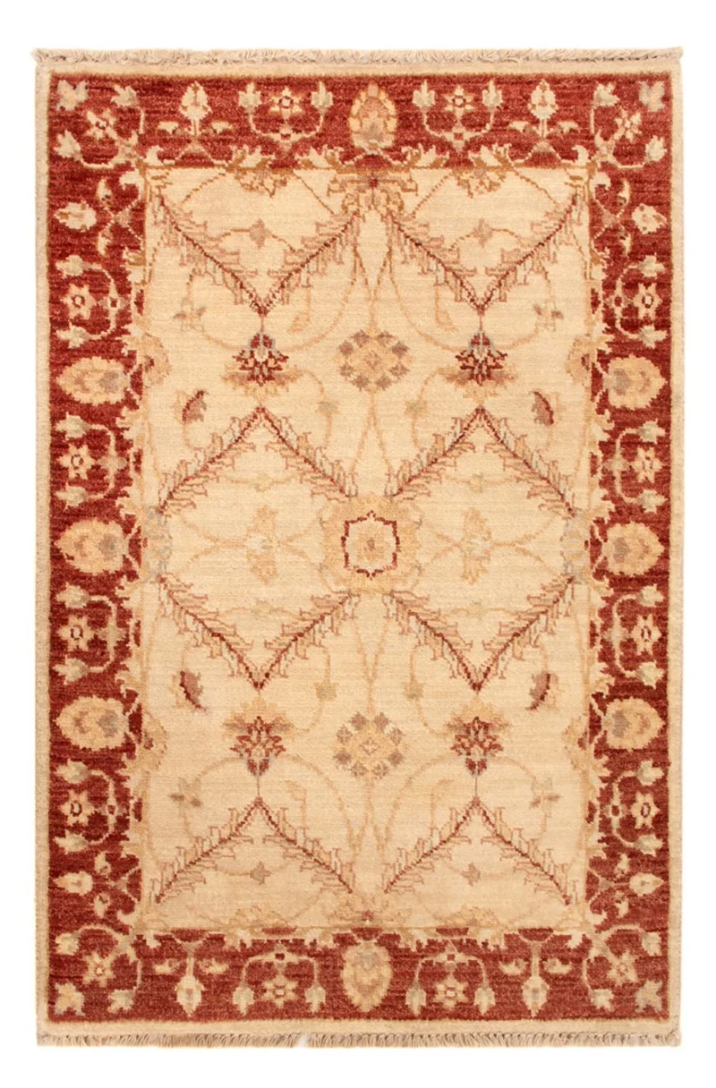 Ziegler Teppich 60x90cm - Orientteppich - beige
