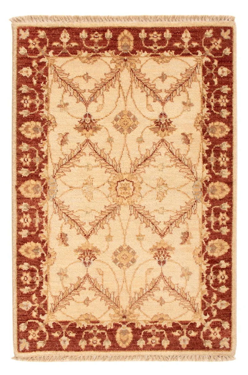 Ziegler Teppich 60x90cm - Orientteppich - beige