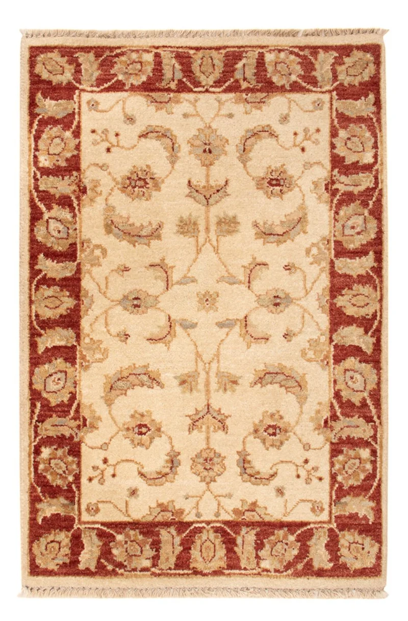 Ziegler Teppich 60x90cm - Orientteppich - beige