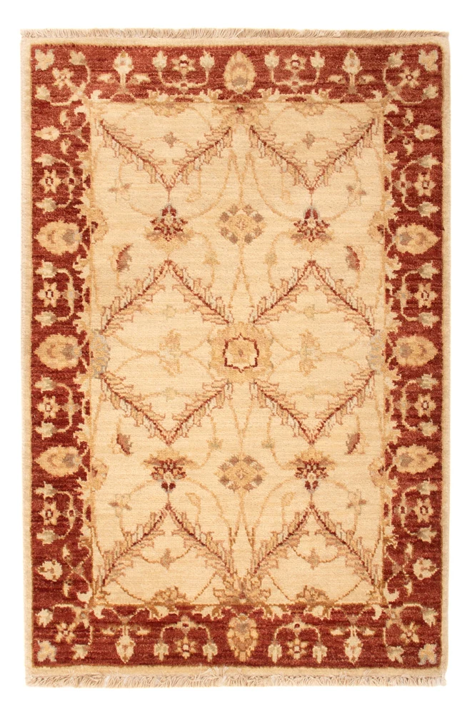 Ziegler Teppich 60x90cm - Orientteppich - beige
