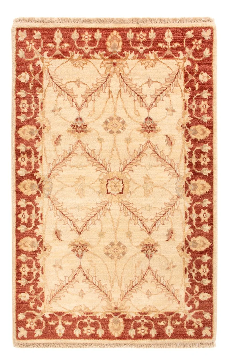 Ziegler Teppich 60x90cm - Orientteppich - beige