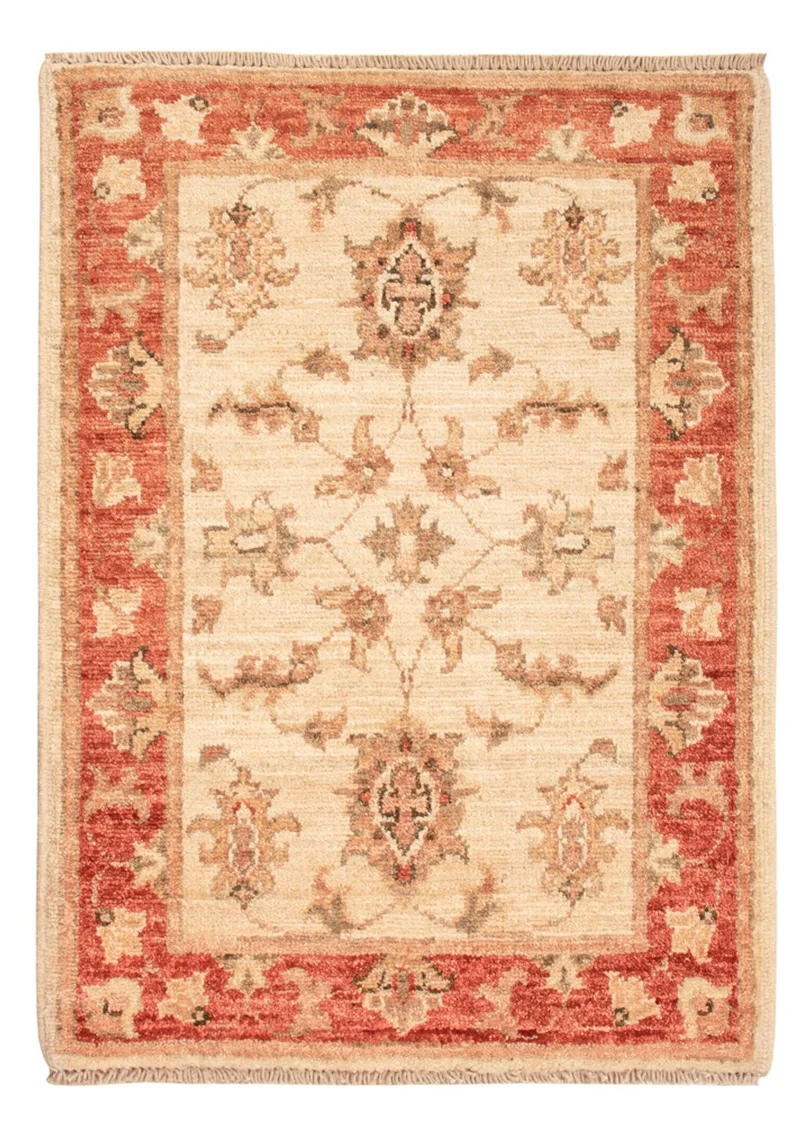 Ziegler Teppich 51x72cm - Orientteppich - beige