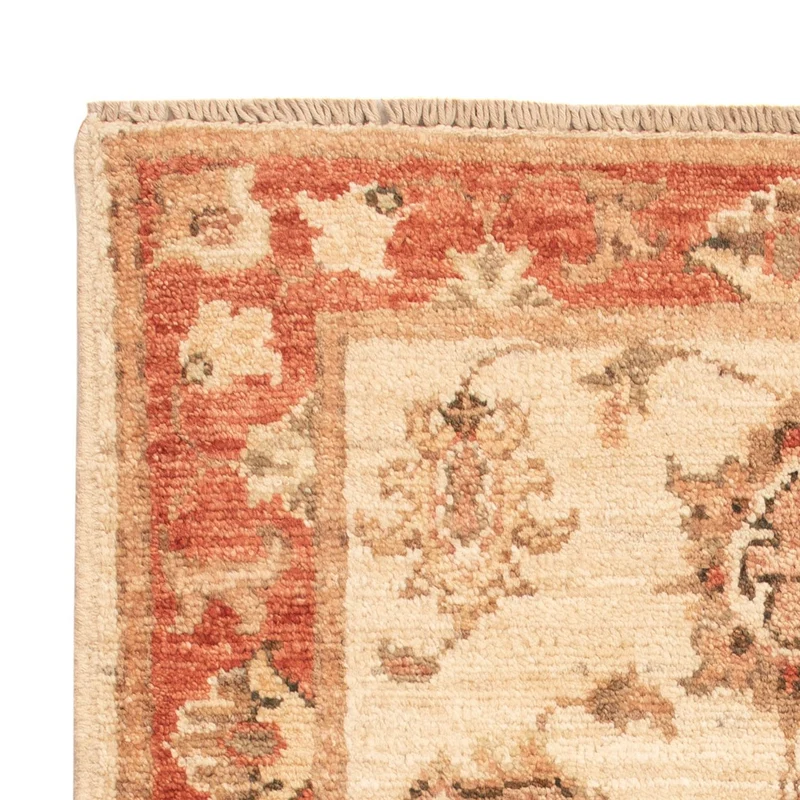 Ziegler Teppich 51x72cm - Orientteppich - beige