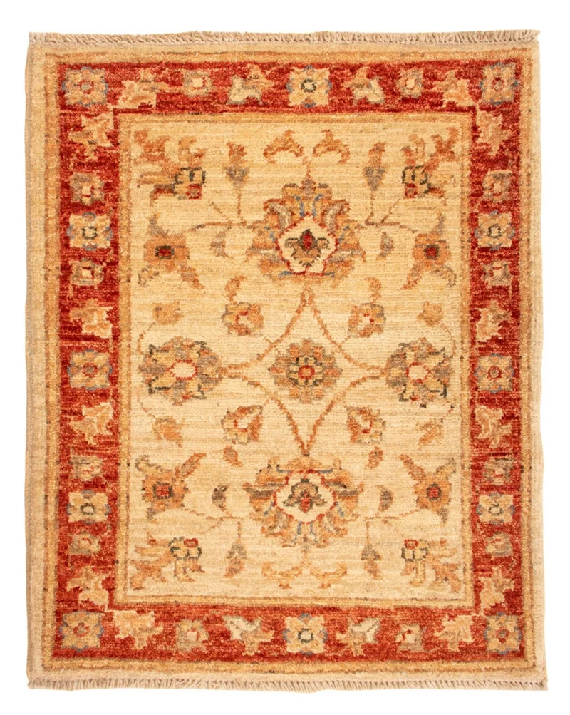 Ziegler Teppich 56x69cm - Orientteppich - beige