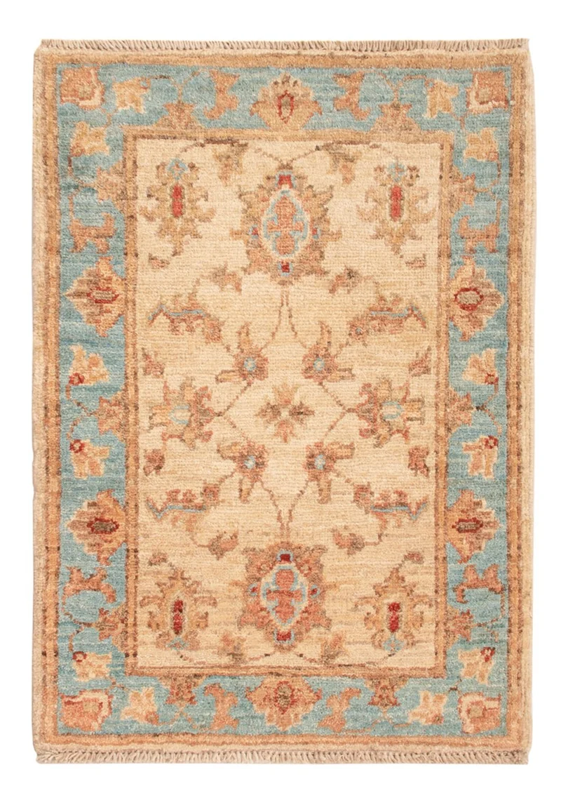 Ziegler Teppich 50x70cm - Orientteppich - beige