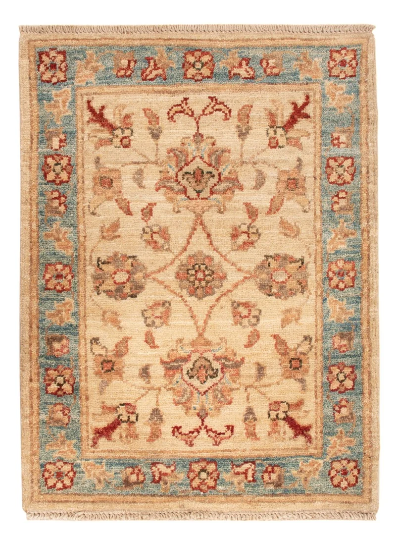 Ziegler Teppich 52x69cm - Orientteppich - beige