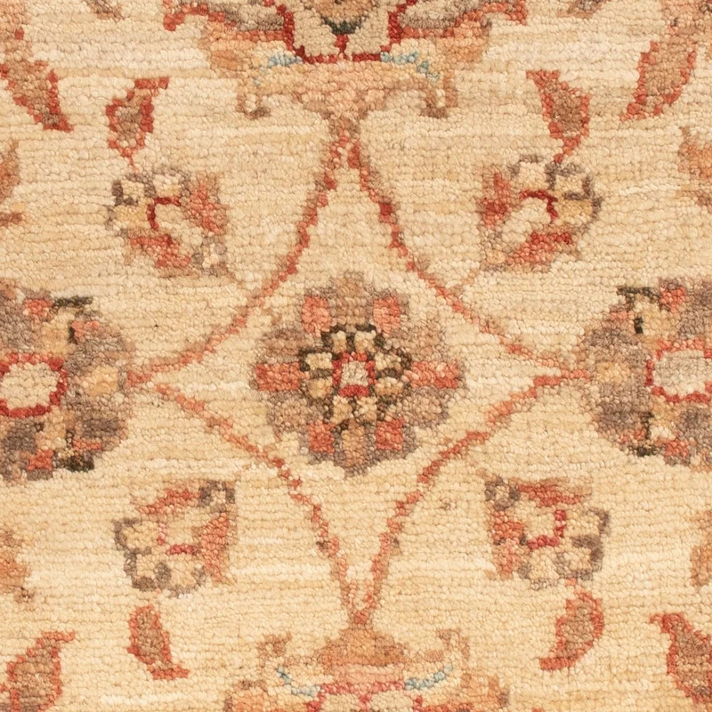 Ziegler Teppich 52x69cm - Orientteppich - beige