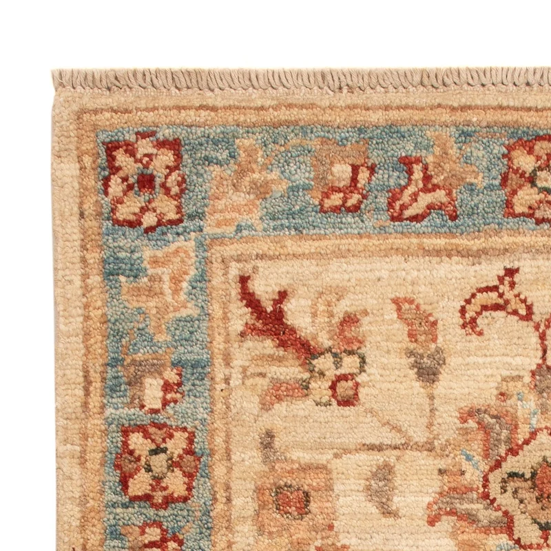 Ziegler Teppich 52x69cm - Orientteppich - beige