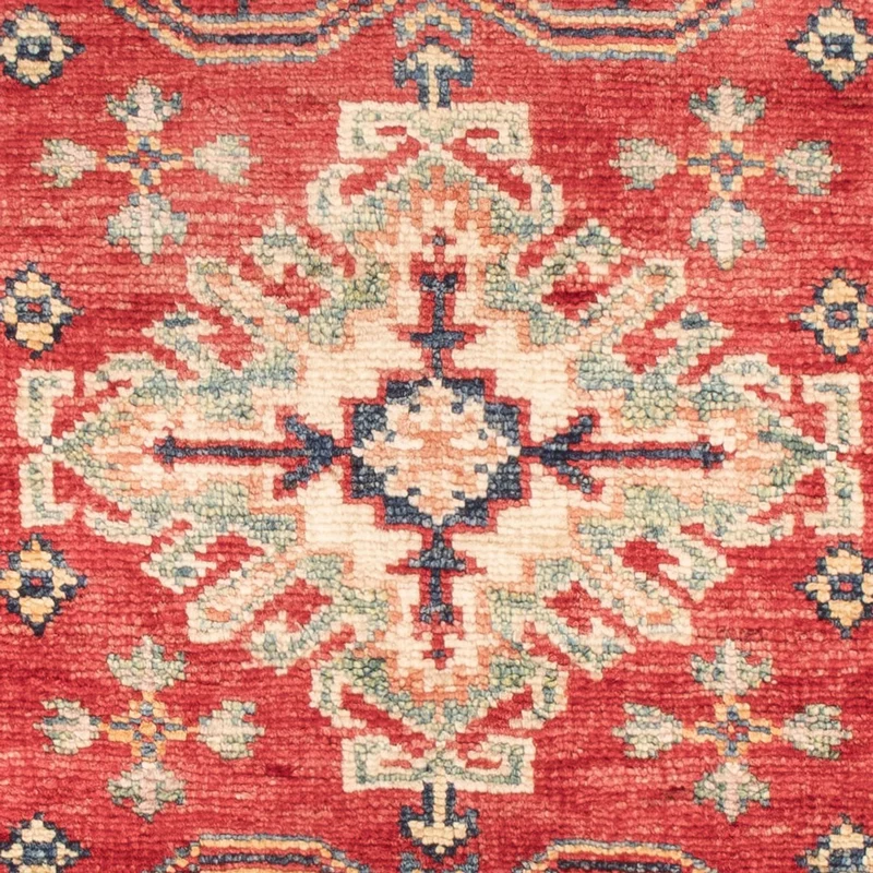 Kazak Teppich 59x90cm - Orientteppich - rot