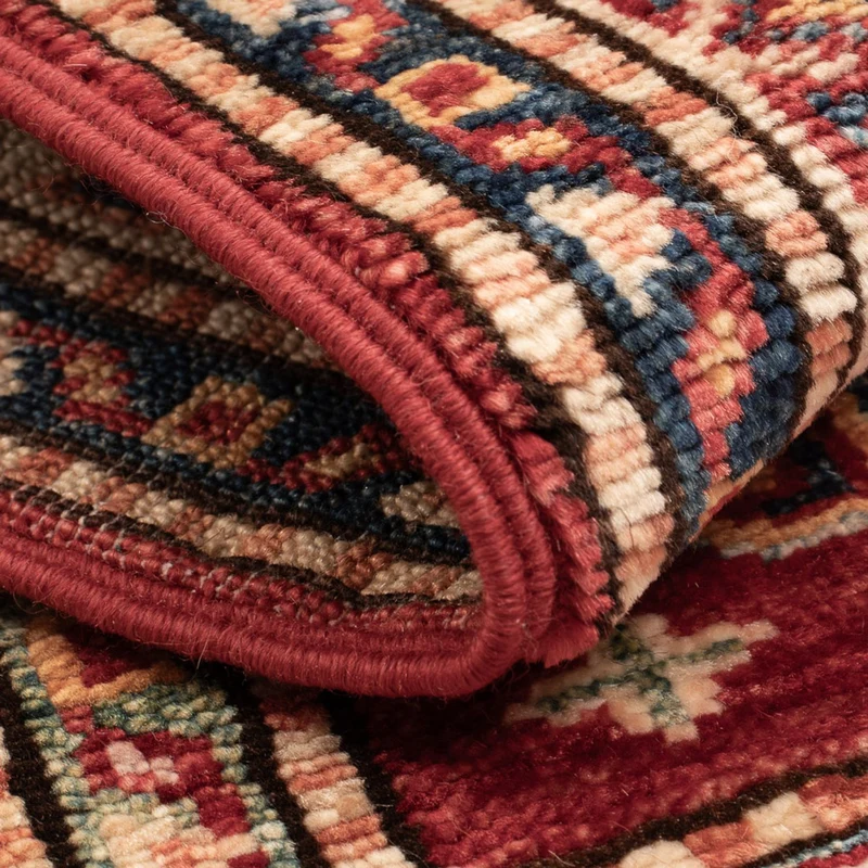 Kazak Teppich 59x90cm - Orientteppich - rot