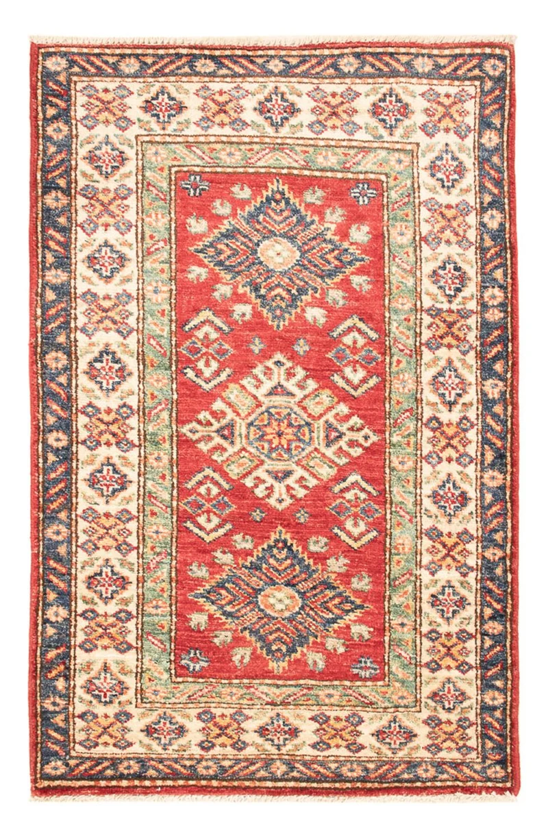 Kazak Teppich 60x94cm - Orientteppich - rot