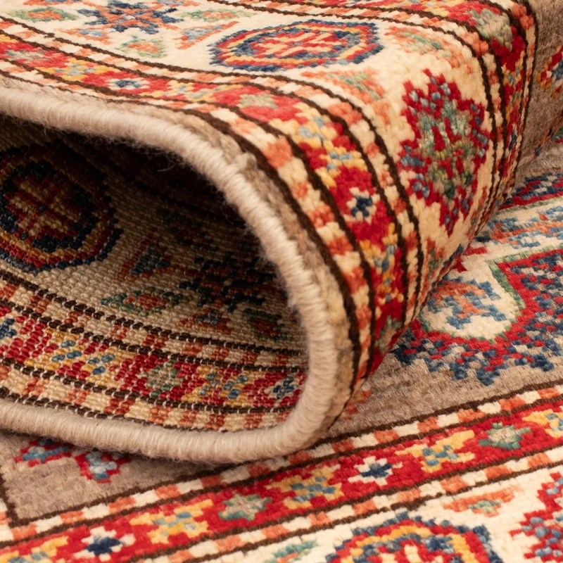Kazak Teppich 59x94cm - Orientteppich - sand