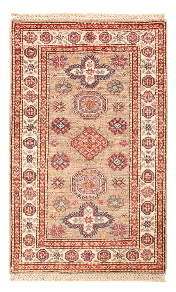 Kazak Teppich 59x94cm - Orientteppich - sand