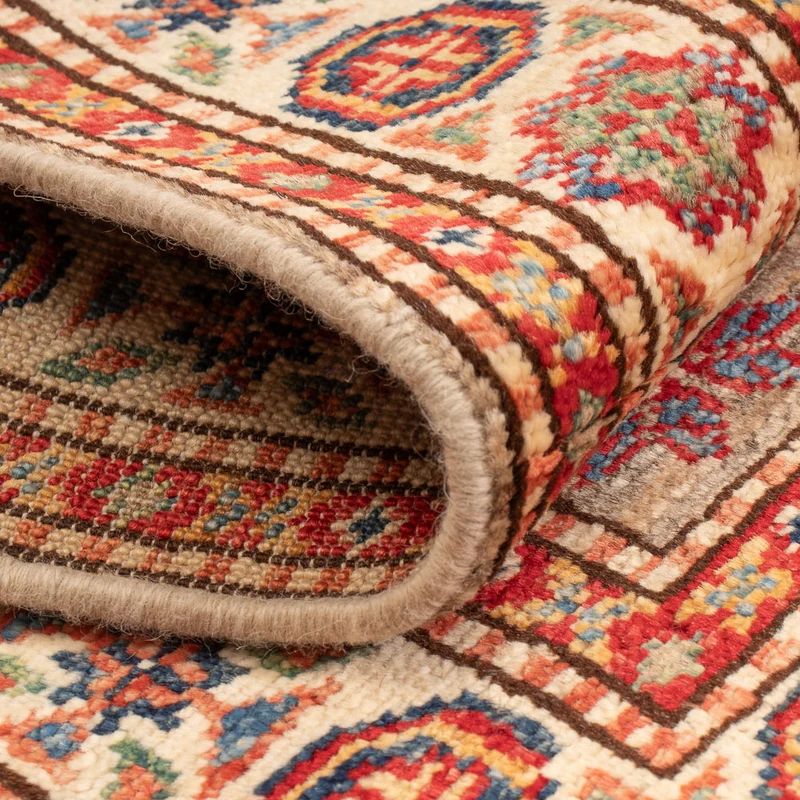 Kazak Teppich 59x94cm - Orientteppich - sand