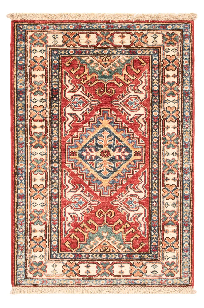 Kazak Teppich 58x87cm - Orientteppich - rot