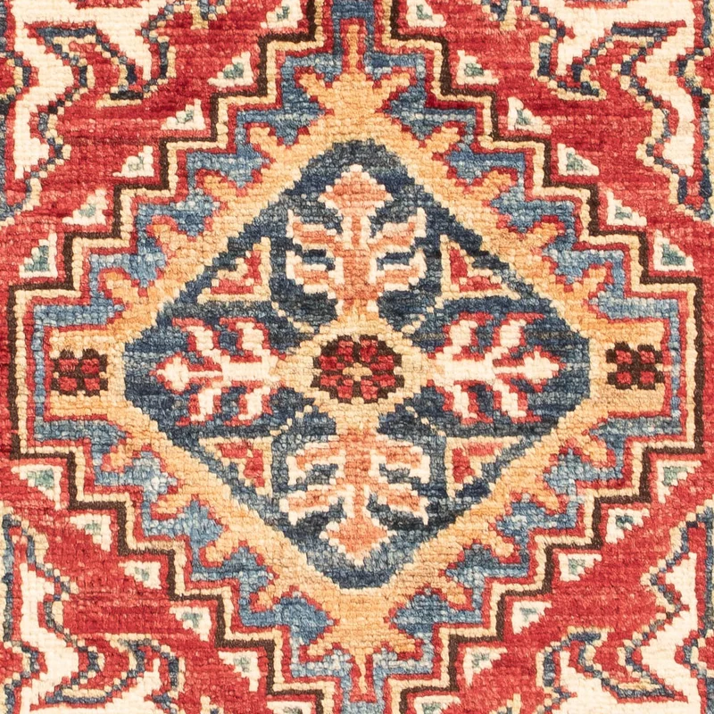 Kazak Teppich 58x87cm - Orientteppich - rot