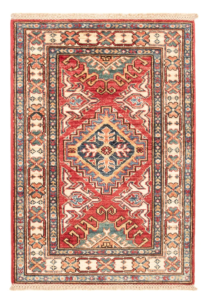 Kazak Teppich 58x87cm - Orientteppich - rot