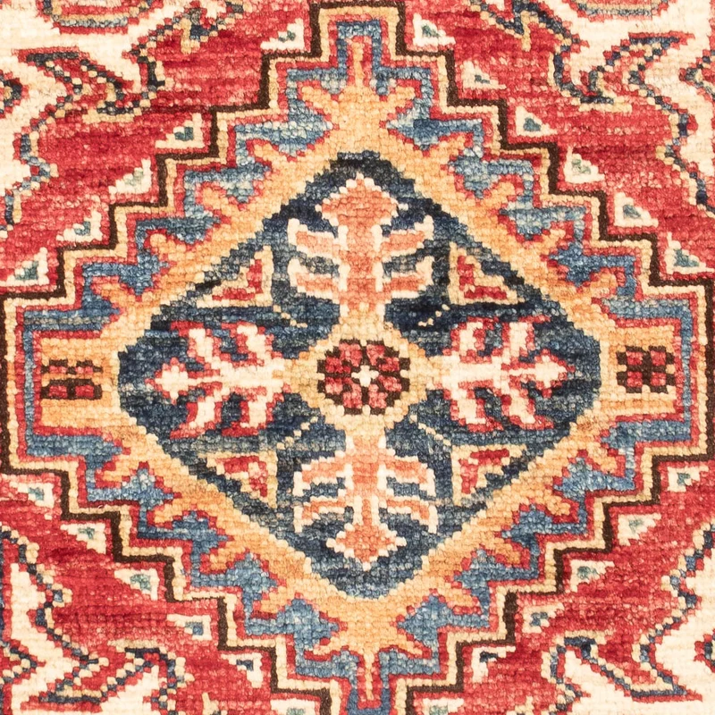 Kazak Teppich 58x87cm - Orientteppich - rot