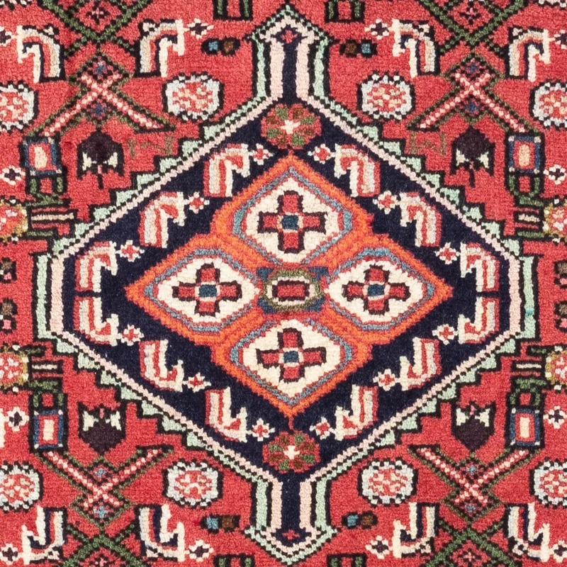 Hosseinabad Teppich 80x125cm - Perserteppich - rot