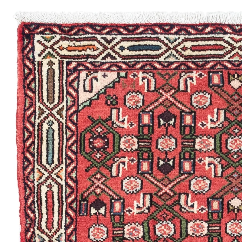 Hosseinabad Teppich 80x125cm - Perserteppich - rot