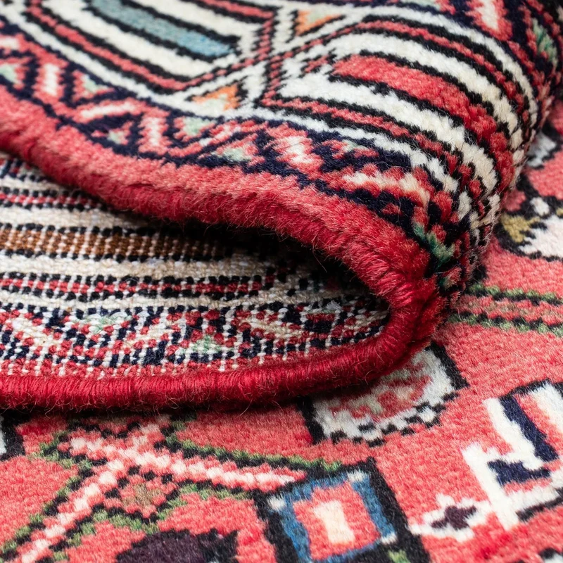 Hosseinabad Teppich 80x125cm - Perserteppich - rot