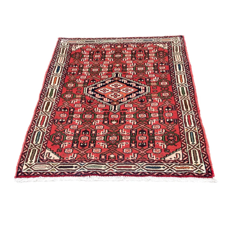 Hosseinabad Teppich 80x125cm - Perserteppich - rot