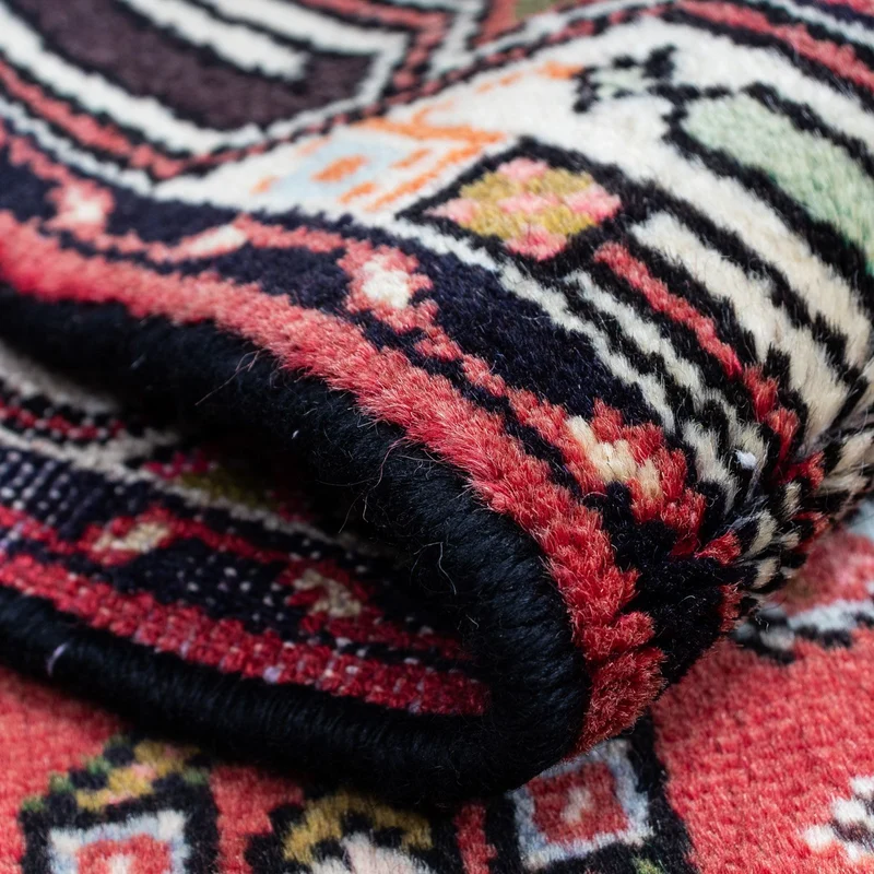 Hosseinabad Teppich 80x125cm - Perserteppich - hellrot