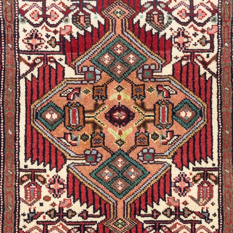 Hosseinabad Teppich 80x125cm - Perserteppich - beige