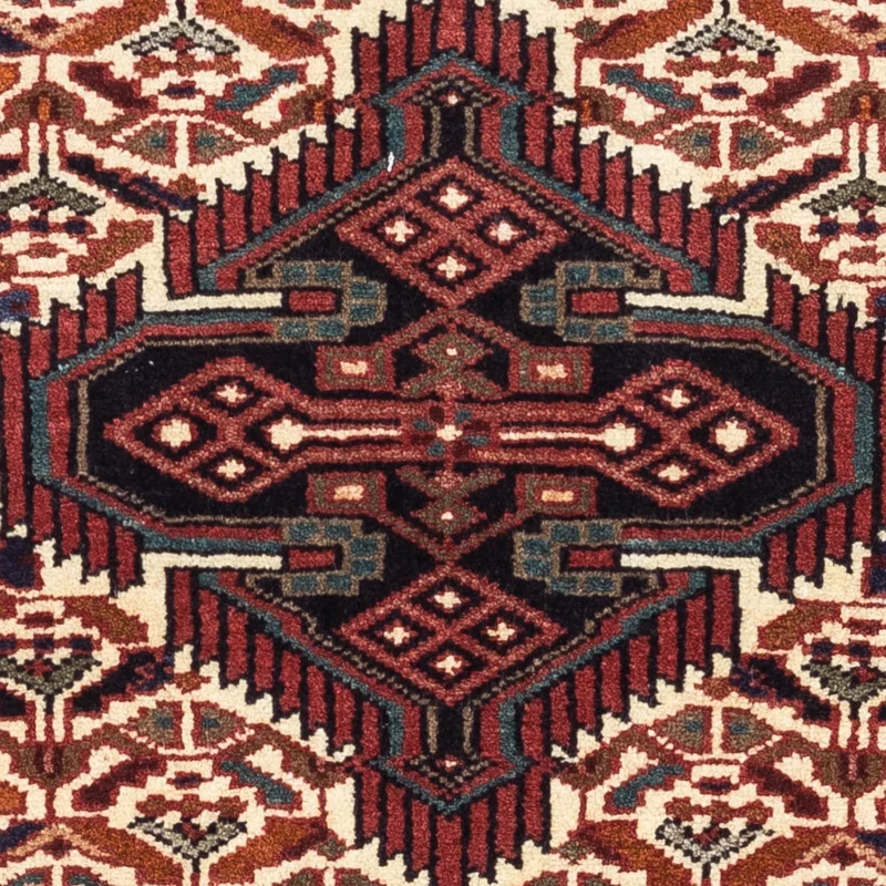 Hosseinabad Teppich 80x125cm - Perserteppich - beige