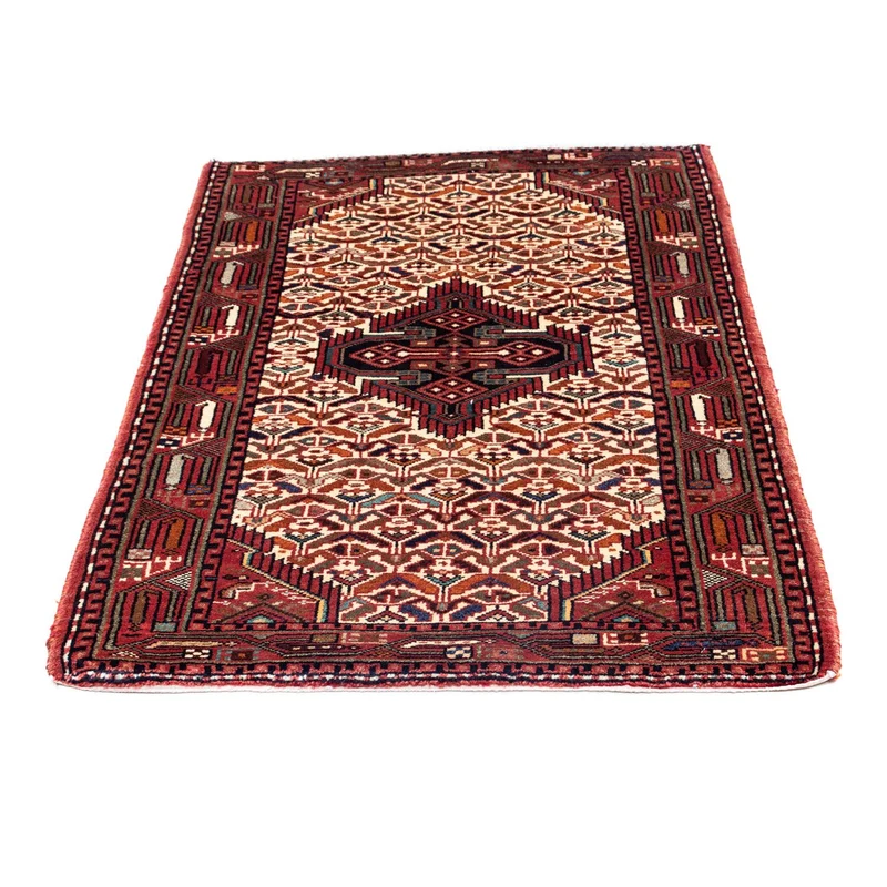 Hosseinabad Teppich 80x125cm - Perserteppich - beige