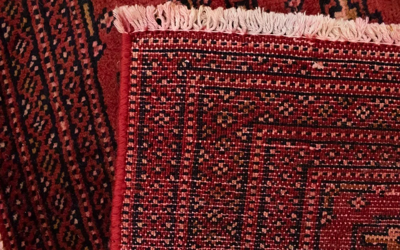 Turkaman Teppich 60x130cm - Orientteppich - rot