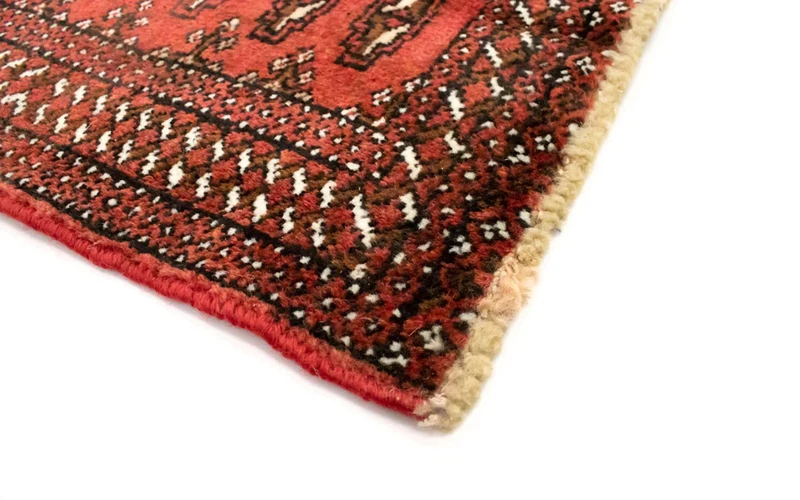 Turkaman Teppich 60x130cm - Orientteppich - rot